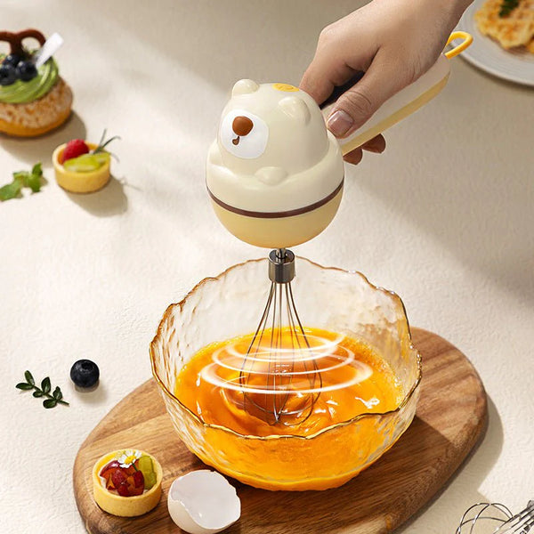 Handheld Electric Egg Beater – Small, Efficient, Essential Kitchen Gadget