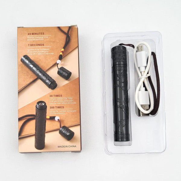 Electronic Cigarette Lighter – Rechargeable, Windproof, Portable, Stylish, Safe, Convenient Tool