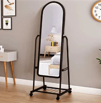 Standing Mirror: Full-Length, Stylish, Portable, Adjustable, Durable, Space-Saving Design
